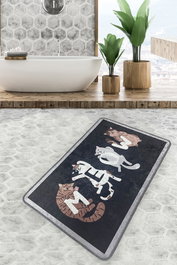 Mijölnir Meocon - 23 Alfombrilla de Baño Multicolor 80 x 100 cm